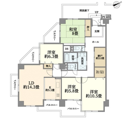 イトーピア逆瀬川