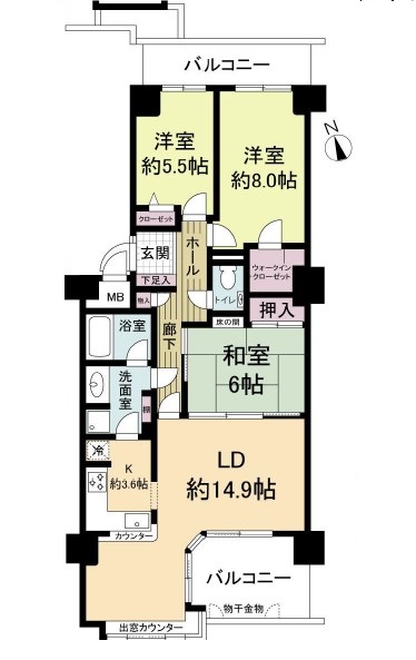 ラ・ビスタ宝塚イーストヴィラ1番館