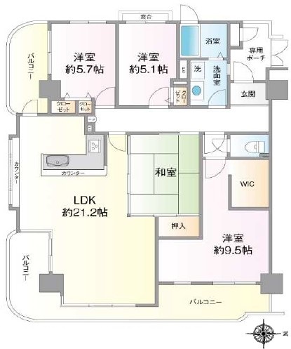 ツウイング宝塚中山2番館