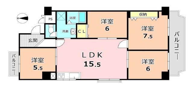 ローレルハイツ宝塚2号棟