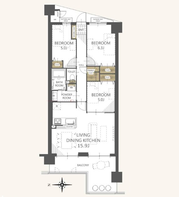 ラ・ビスタ宝塚ウエストウイング・オクシア