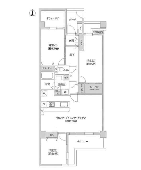 ライオンズマンション雲雀丘花屋敷第2
